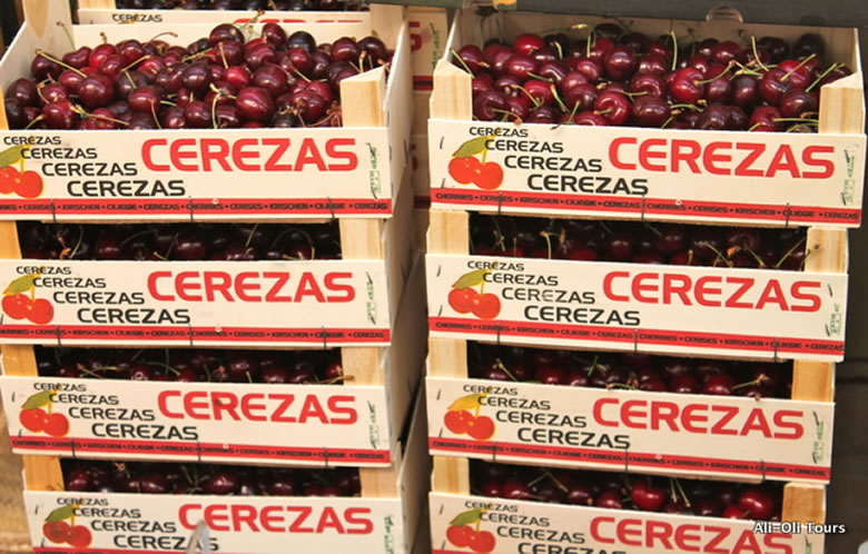 cerezas vall gallinera
